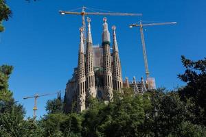 barcelona, spanien, 2022 - la sagrada familia foto