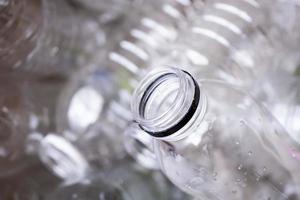 plast flaskor återvinning bakgrund begrepp foto