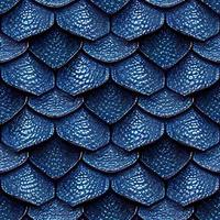 sömlös mönster av realistisk blå drake skalor 3d tolkning foto