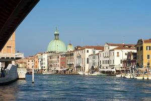 Venedig, Italien, 2014. de stor kanal Venedig foto