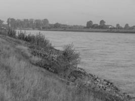 sorg på de Rhen flod i Tyskland foto