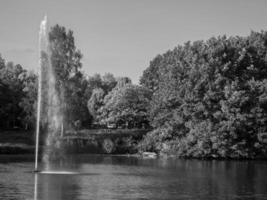 de stad av bocholt i Westfalen foto