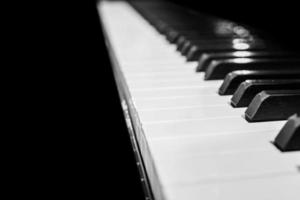 piano tangentbord bakgrund musikinstrument foto