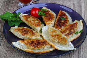 gyoza maträtt se foto