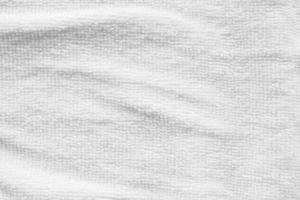 närbild vit bomull handduk textur abstrakt bakgrund foto