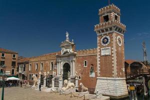 Venedig, Italien, 2022 - arsenal och sjö- museum foto