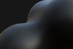 svart lyx elegant abstrakt bakgrund med kopia Plats. 3d tolkning. foto