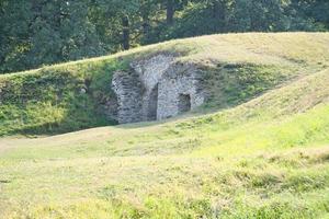 visingsborg slott i Sverige på de ö av visingsoe i sjö vaetterm. ruin foto