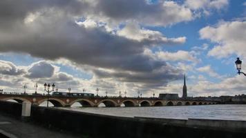 en se av de stad av bordeaux i Frankrike foto