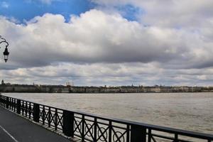 en se av de stad av bordeaux i Frankrike foto