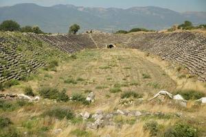 stadion av afrodisier gammal stad i aydin, turkiye foto