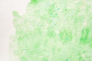 abstrakt grön vattenfärg bakgrund textur stänga upp foto