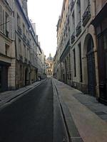 en panorama- se av paris i de sommar foto