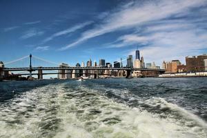 en panorama- se av ny york foto