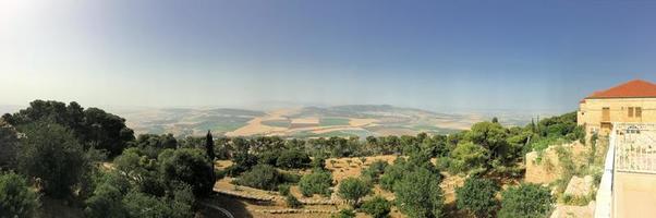 panoramautsikt över jerusalem foto