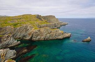 kust stenar i newfoundland foto