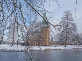 vinter- tid på raesfeld slott foto