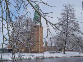 vinter- tid på raesfeld slott foto