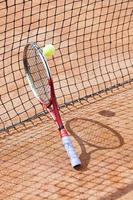 professionell tennis spel, tennis turnering foto