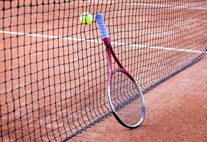 professionell tennis spel, tennis turnering foto