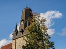 de stad av dålig bentheim i Tyskland foto