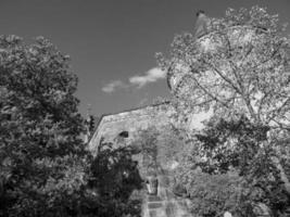 de stad av bentheim i Tyskland foto