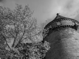 de stad av bentheim i Tyskland foto