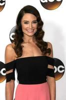 los angeles - jan 14 - mallory jansen på de ABC tca vinter- 2015 på en de langham Huntington hotell på januari 14, 2015 i pasadena, ca foto