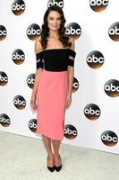 los angeles - jan 14 - mallory jansen på de ABC tca vinter- 2015 på en de langham Huntington hotell på januari 14, 2015 i pasadena, ca foto