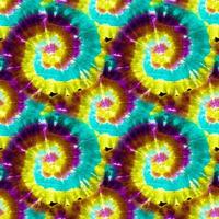gul psychedelic kalejdoskop. sömlös. bundet ögon foto