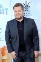 los angeles - feb 3 James corden på de Peter kanin premiär på de pacific teatrar på de lund på februari 3, 2018 i los angeles, ca foto