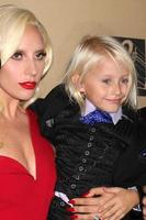 los angeles - okt 3 - lady gaggig, lennon henry på de amerikan Skräck berättelse - hotell premiär undersökning på de kunglig 14 teatrar på oktober 3, 2015 i los angeles, ca foto