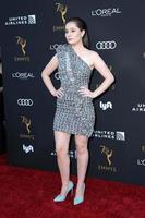 los angeles - sep 15 emma kenney på de tv akademi högsta betyg emmy nominerade artister på de wallis annenberg Centrum för de utför konst på september 15, 2018 i beverly kullar, ca foto