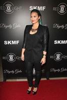 los angeles, okt 18 - demi lovato på de värdighet gala och lansera av rött ljus trafik app på beverly hilton hotell på oktober 18, 2013 i beverly kullar, ca foto