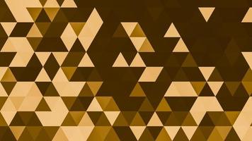 guld polygonal mönster abstrakt geometrisk bakgrund triangel- mosaik, perfekt för hemsida, mobil, app, annons, social media foto