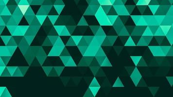 grön polygonal mönster abstrakt geometrisk bakgrund triangel- mosaik, perfekt för hemsida, mobil, app, annons, social media foto