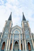 katedral av de obefläckad uppfattning på Chanthaburi i thailand foto