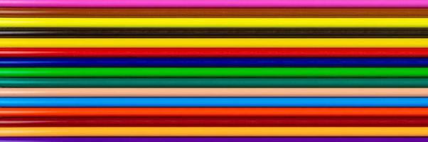flerfärgad pennor bakgrund textur foto