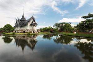 forntida stad, tempel i Thailand foto