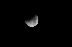 månförmörkelse foto