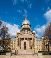 Illinois stat capitol i springfield foto