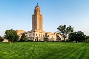 Nebraska stat capitol i lincoln foto