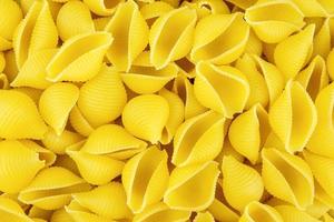 pasta bakgrund conchiglie rigat foto