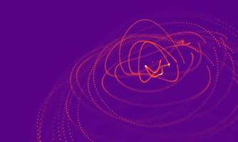 abstrakt lila geometrisk bakgrund . förbindelse strukturera. vetenskap bakgrund. trogen teknologi hud element . anslutning prickar och rader . stor data visualisering och företag . foto