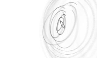 abstrakt vit geometrisk bakgrund . förbindelse strukturera. vetenskap bakgrund. trogen teknologi hud element . anslutning prickar och rader . stor data visualisering och företag . foto