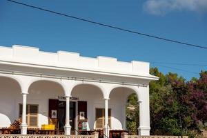 lantlig fält av santa anges de la korona, ibiza, Spanien. foto