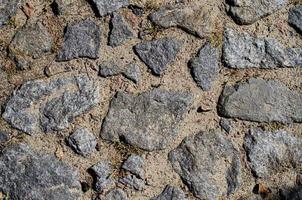 blockera sten golv textur bakgrund sten blockera väg foto