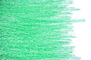 grön krita textur bakgrund. hand måla foto