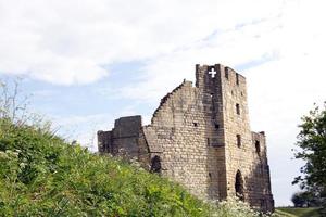 arbetsvärde slott i Northumberland England foto