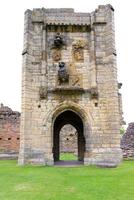 arbetsvärde slott i Northumberland England foto